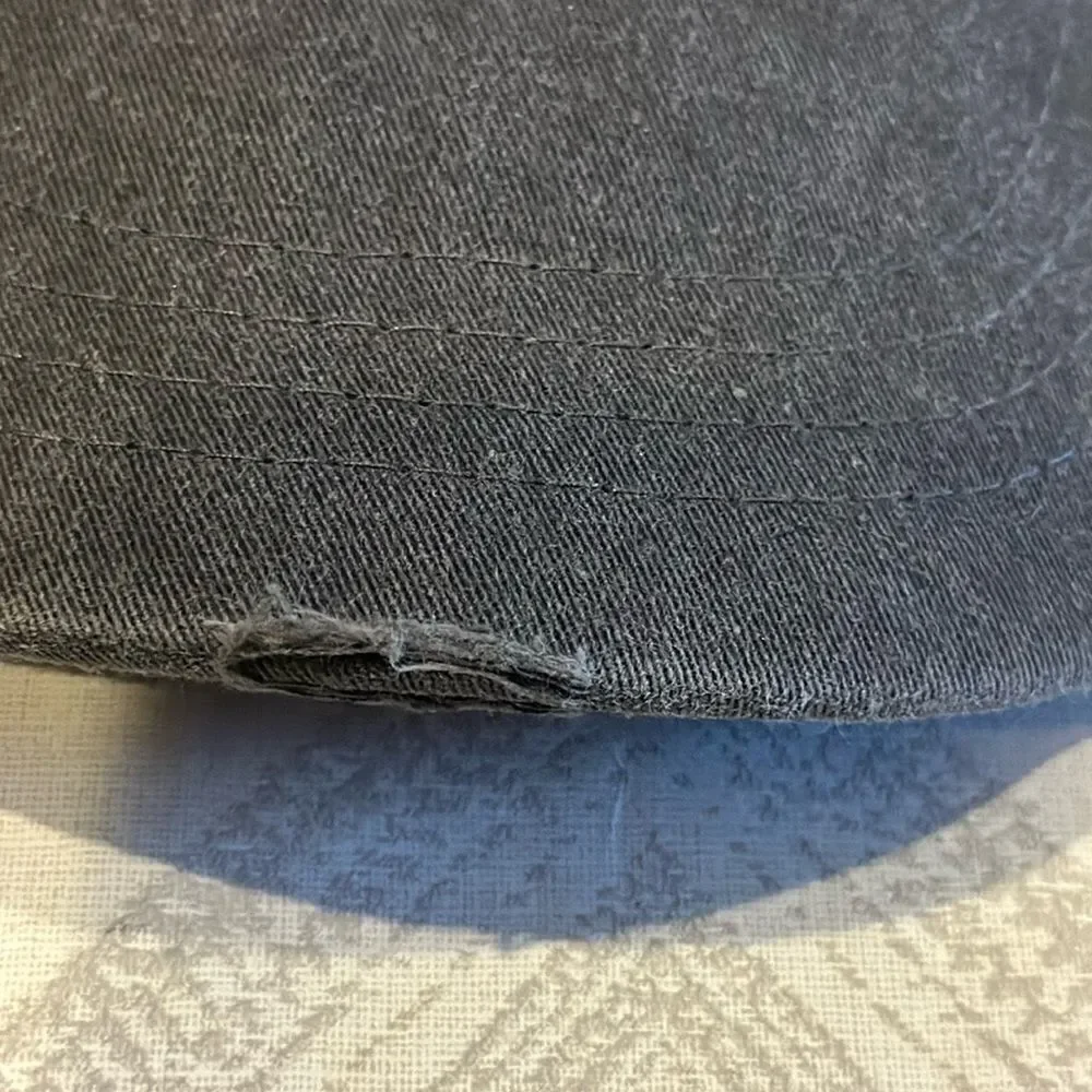 Cotton Mule Grey Distressed 212 Adjustable Trucker Hat
